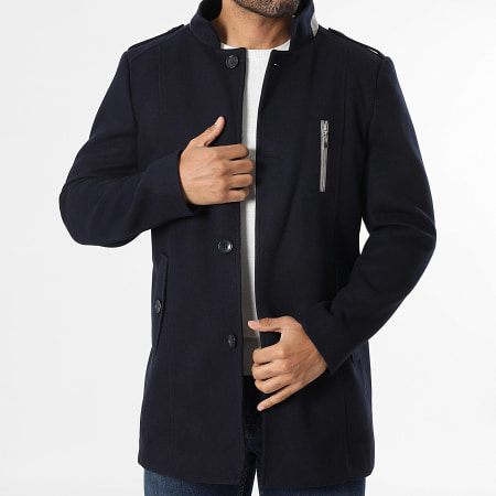 Mackten - Manteau 903 Bleu Marine