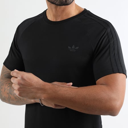 Adidas Originals - Tee Shirt A Bandes Tight 3 Stripes JX1542 Noir