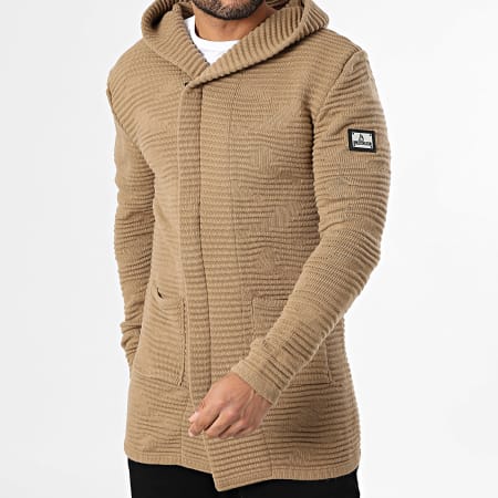 Armita - Cardigan lungo con cappuccio