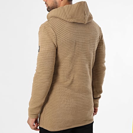 Armita - Cardigan lungo con cappuccio