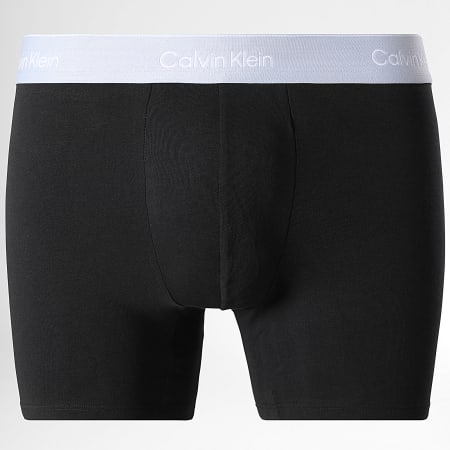 Calvin Klein - Pack De 5 Boxers Brief 4395 Negro Gris Antracita Azul Real Azul Claro