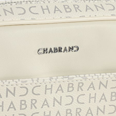 Chabrand - Lot Sacoche Et Pochette 84340895 Beige Clair Gris Jaune