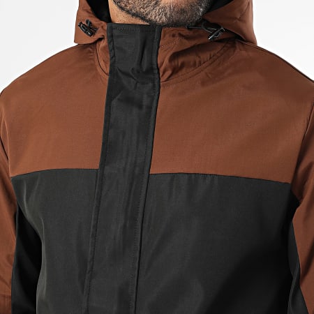 Classic Series - 239 Zwart Bruin Hooded Zip Jacket en Cargo Trousers Set