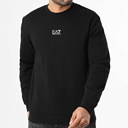 EA7 Emporio Armani - Sudadera con cuello redondo 8NPM34-PJVTZ Negro
