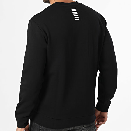 EA7 Emporio Armani - Sudadera con cuello redondo 8NPM34-PJVTZ Negro