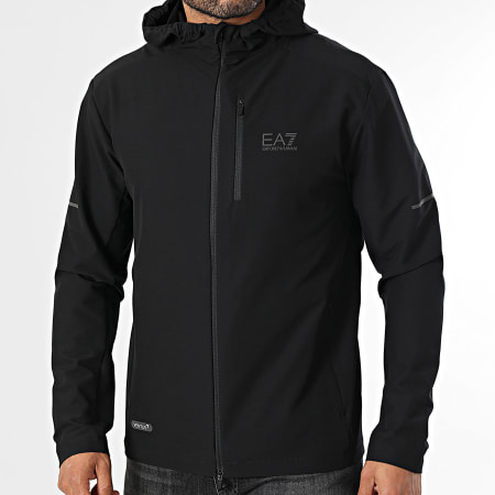 EA7 Emporio Armani - Veste Capuche Zippée 7M000639-AF16826 Noir