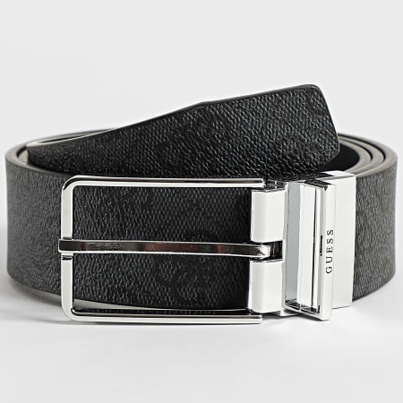 Guess - Cinturón reversible BMAGLO-P5235 Gris antracita Negro