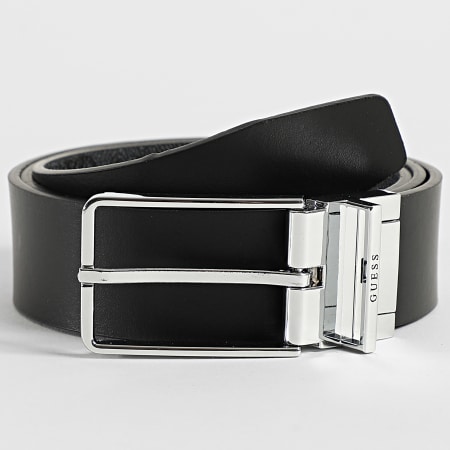 Guess - Cinturón reversible BMAGLO-P5235 Gris antracita Negro