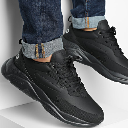 HUGO - Zapatillas Leon Runner 50552694 Negro