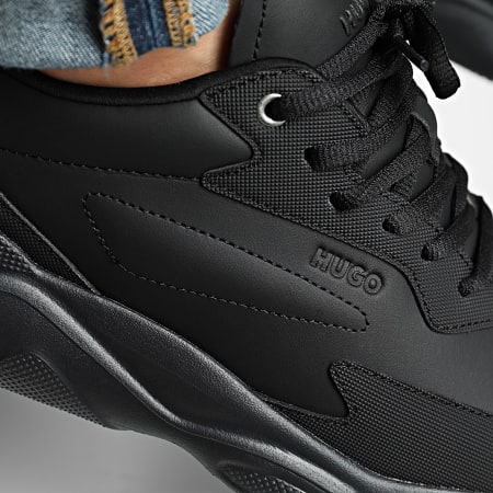 HUGO - Zapatillas Leon Runner 50552694 Negro