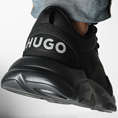 HUGO - Zapatillas Leon Runner 50552694 Negro