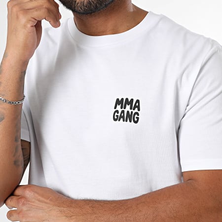 MMA GANG - Tee Shirt Oversize Large MMA GANG Rouge Blanc