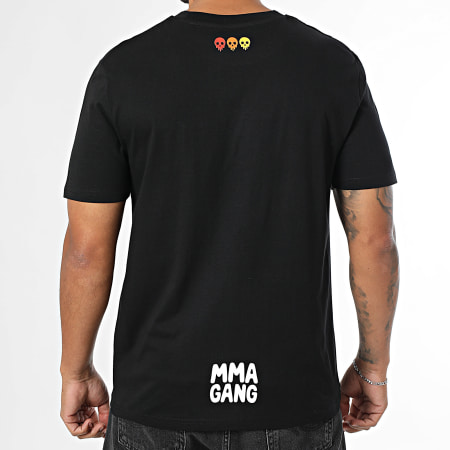 MMA GANG - Tee Shirt Oversize Large MMA GANG Rouge Noir