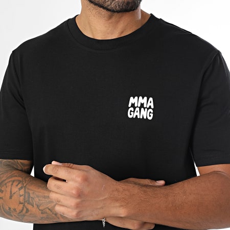 MMA GANG - Tee Shirt Oversize Large MMA GANG Rouge Noir