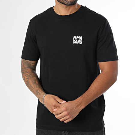 MMA GANG - Tee Shirt Oversize Large MMA GANG Rouge Noir
