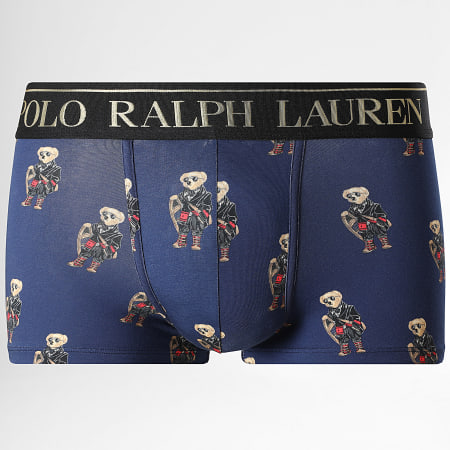 Polo Ralph Lauren - Lot De 2 Boxers Polo Bear Bleu Marine Rouge Noir Doré