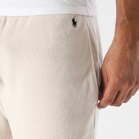 Polo Ralph Lauren - Pantalon Jogging Polaire Original Player Beige
