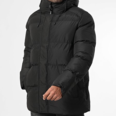 Superdry - Doudoune Capuche 5 Baffle Sports Puffer M5012285A Noir