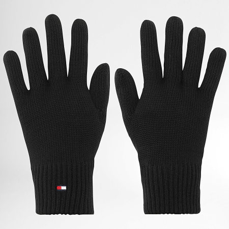 Tommy Hilfiger - Gants Essentials Flag 2845 Noir