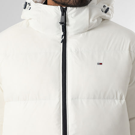 Tommy Jeans - Doudoune Capuche Essential 9786 Blanc
