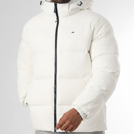 Tommy Jeans - Doudoune Capuche Essential 9786 Blanc