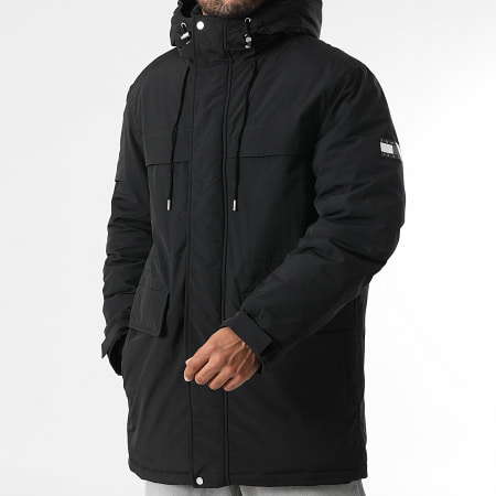Tommy Jeans - Parka Longue Capuche City Ready 2251 Noir