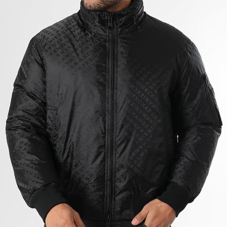 Armani Exchange - Zipped Hooded Jacket XM001088-AF16592 Black - Ryses
