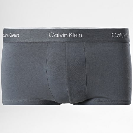 Calvin Klein - Pack De 5 Icon Boxers 4390 Negro Azul Real Azul Claro Gris