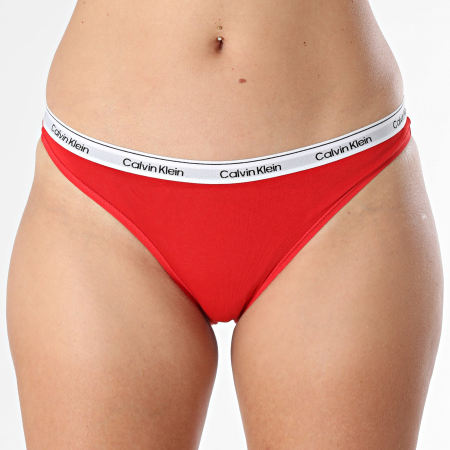 Calvin Klein - Icon Women's Logo QD5207E Pink Red Grey Charcoal 3-Pair Pack