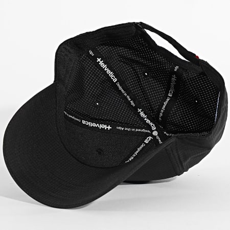 Helvetica - Casquette Wells Noir