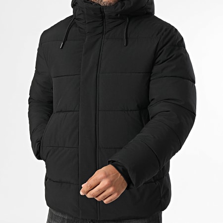 Kymaxx - Doudoune Capuche Noir