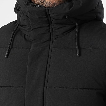 Kymaxx - Doudoune Capuche Noir