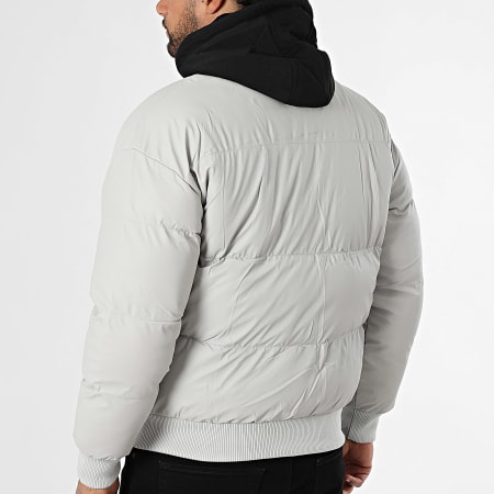 KZR - Doudoune Capuche 252 Gris Clair