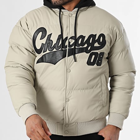 KZR - Doudoune Capuche 250 Beige