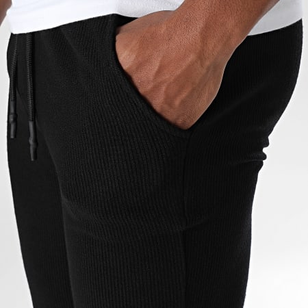KZR - Pantalon Jogging Texturé 062 Noir