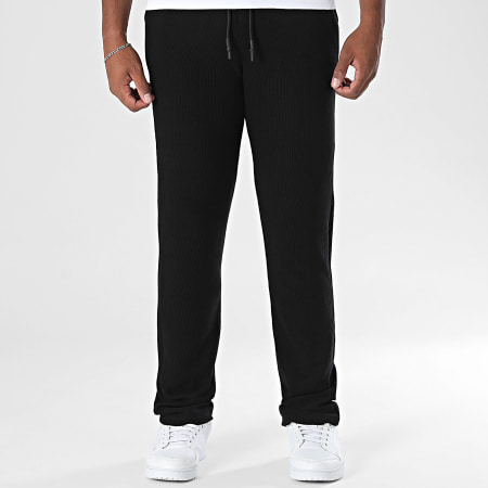 KZR - Pantalon Jogging Texturé 062 Noir