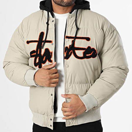 KZR - Doudoune Capuche 252 Beige