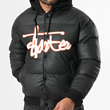 KZR - Doudoune Capuche 252 Noir