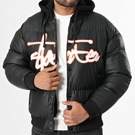 KZR - Doudoune Capuche 252 Noir