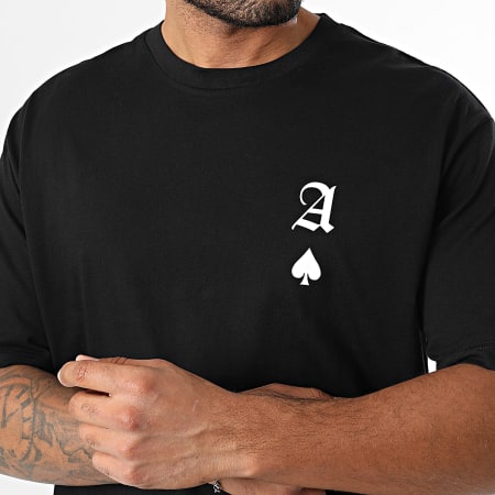 Luxury Lovers - The Ace Of Spades Tee Shirt Blanco Dorso Negro