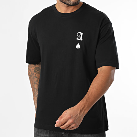 Luxury Lovers - The Ace Of Spades Tee Shirt Blanco Dorso Negro