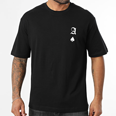 Luxury Lovers - The Ace Of Spades Tee Shirt Blanco Dorso Negro