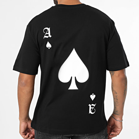 Luxury Lovers - The Ace Of Spades Tee Shirt Blanco Dorso Negro