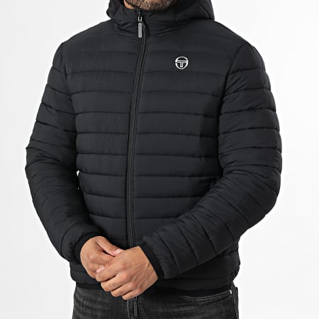 Sergio Tacchini - Gabriel 41194 Giacca reversibile con zip e cappuccio nero