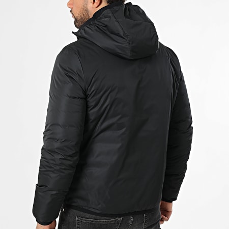 Sergio Tacchini - Gabriel 41194 Giacca reversibile con zip e cappuccio nero