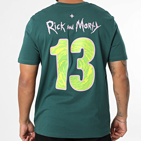Rick Et Morty - Tee Shirt Oversize Hybrid Vert