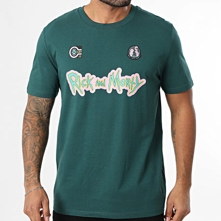 Rick Et Morty - Tee Shirt Oversize Hybrid Vert
