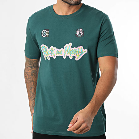 Rick Et Morty - Tee Shirt Oversize Hybrid Vert