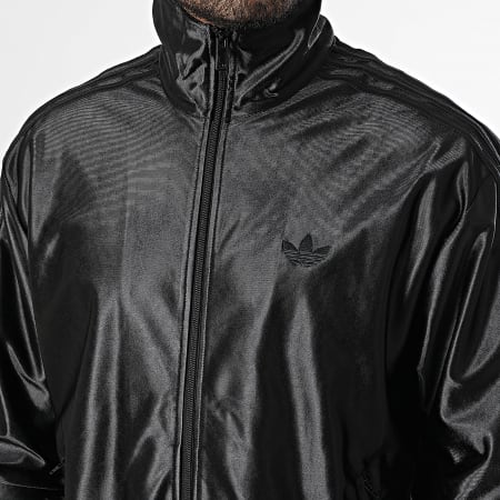 Adidas Originals - Veste Zippée A Bandes Firebird JW5960 Noir