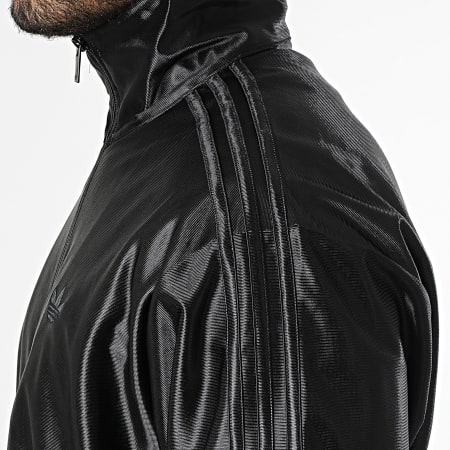Adidas Originals - Veste Zippée A Bandes Firebird JW5960 Noir